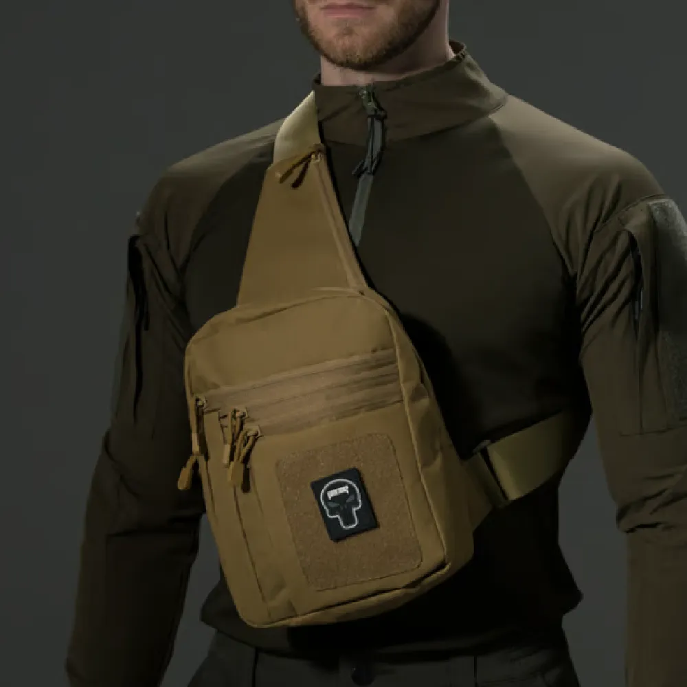 Сумка тактична (месенджер) Bezet Holster. Пісочний