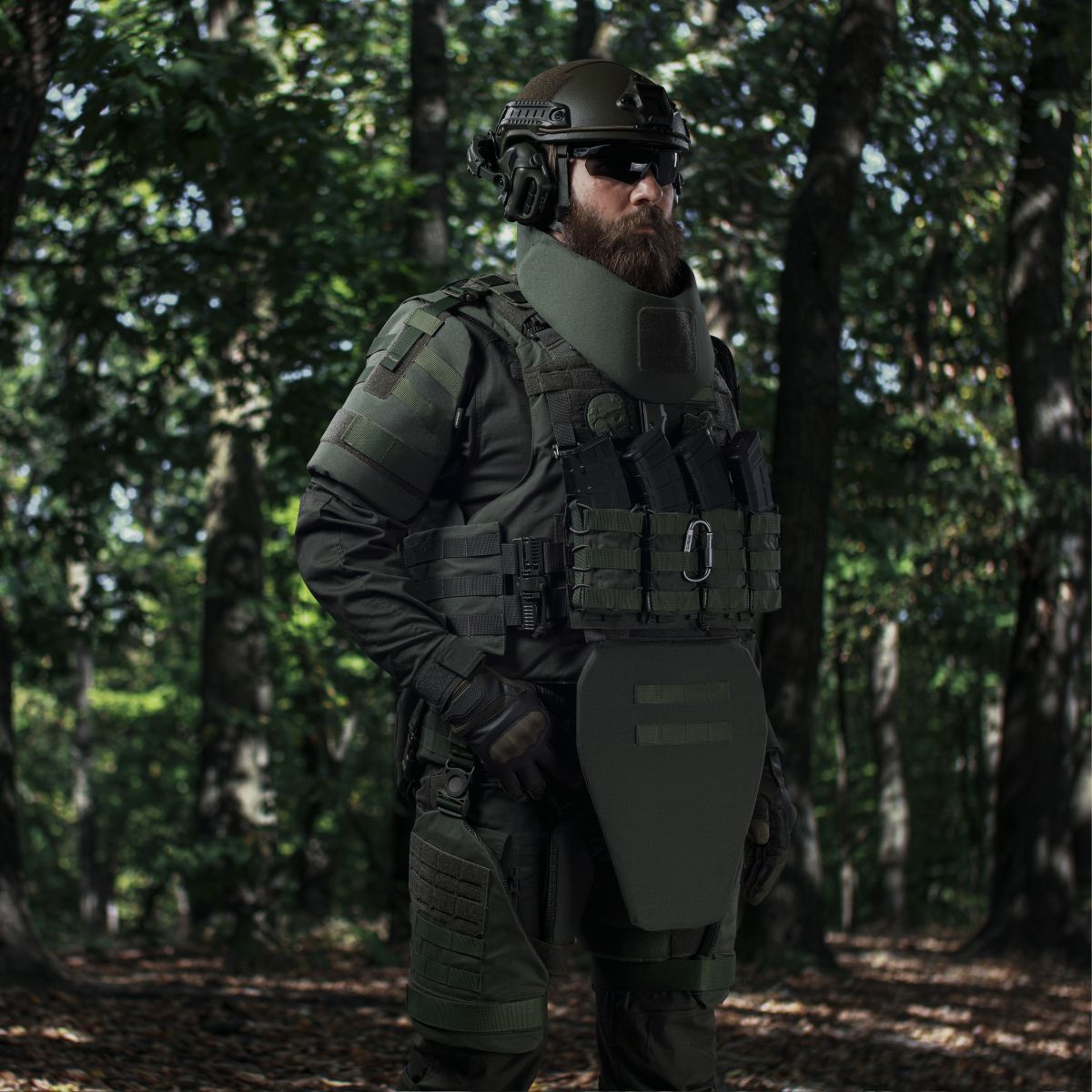 Бронекостюм A.T.A.S. (Advanced Tactical Armor Suit) Level II. Клас захисту – 2. Олива. L/XL 3