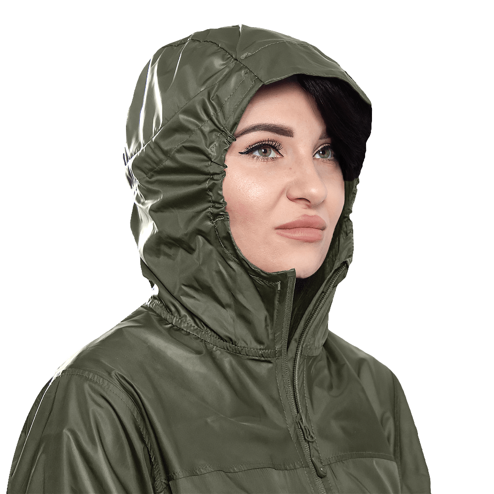 Куртка-вітрівка жіноча Pani Windout Camotec. Олива 5