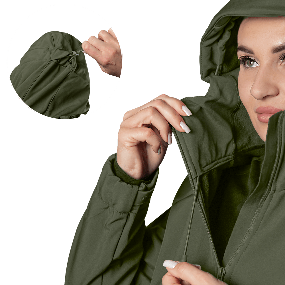 Тактична жіноча куртка Stalker SoftShell, Camotec. Олива 3