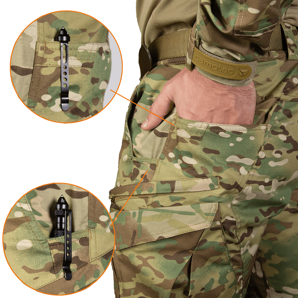 Брюки тактические карго Герц 2.0 Twill Camotec. Мультикам 7