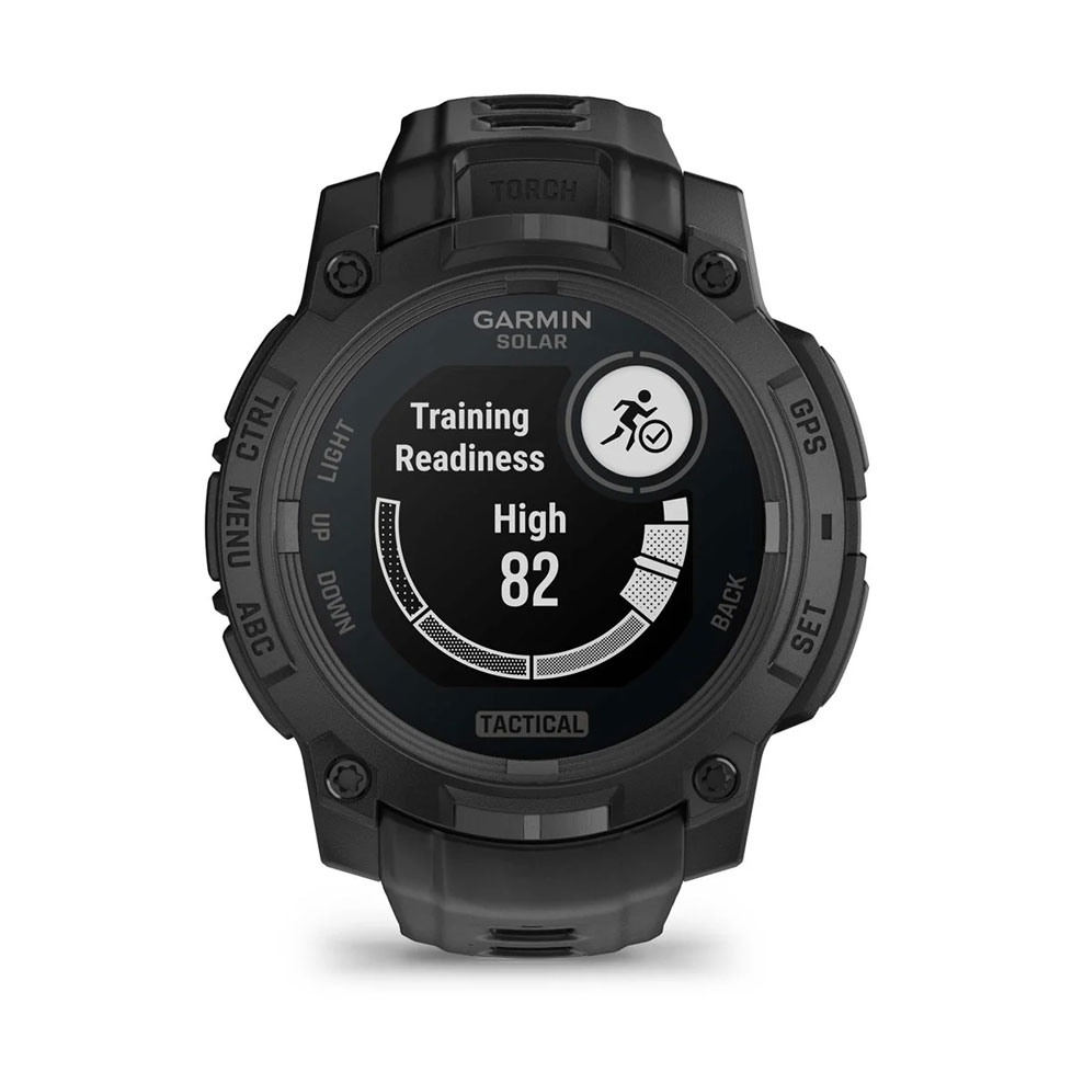 Смарт-годинник Garmin Instinct 3 Solar Tactical, 45 mm. Чорний 6
