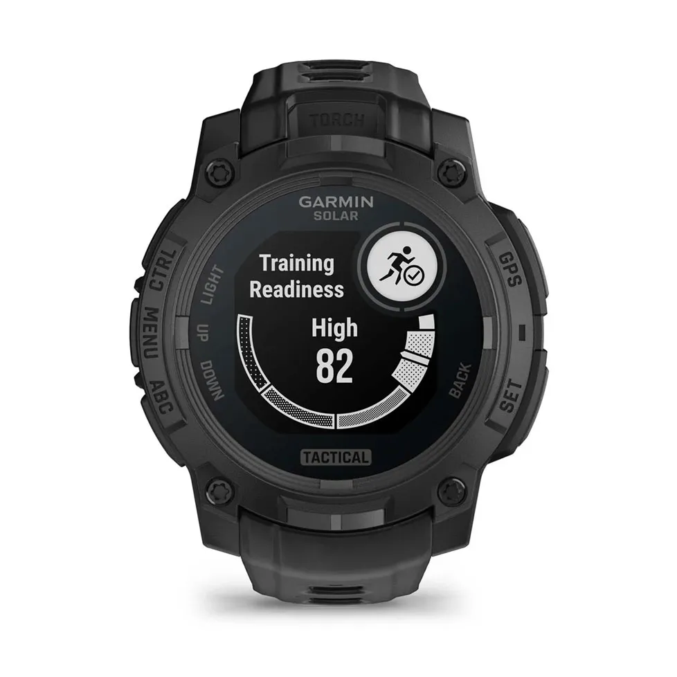 Смарт-часы Garmin Instinct 3 Solar Tactical, 45 мм. Черный 6