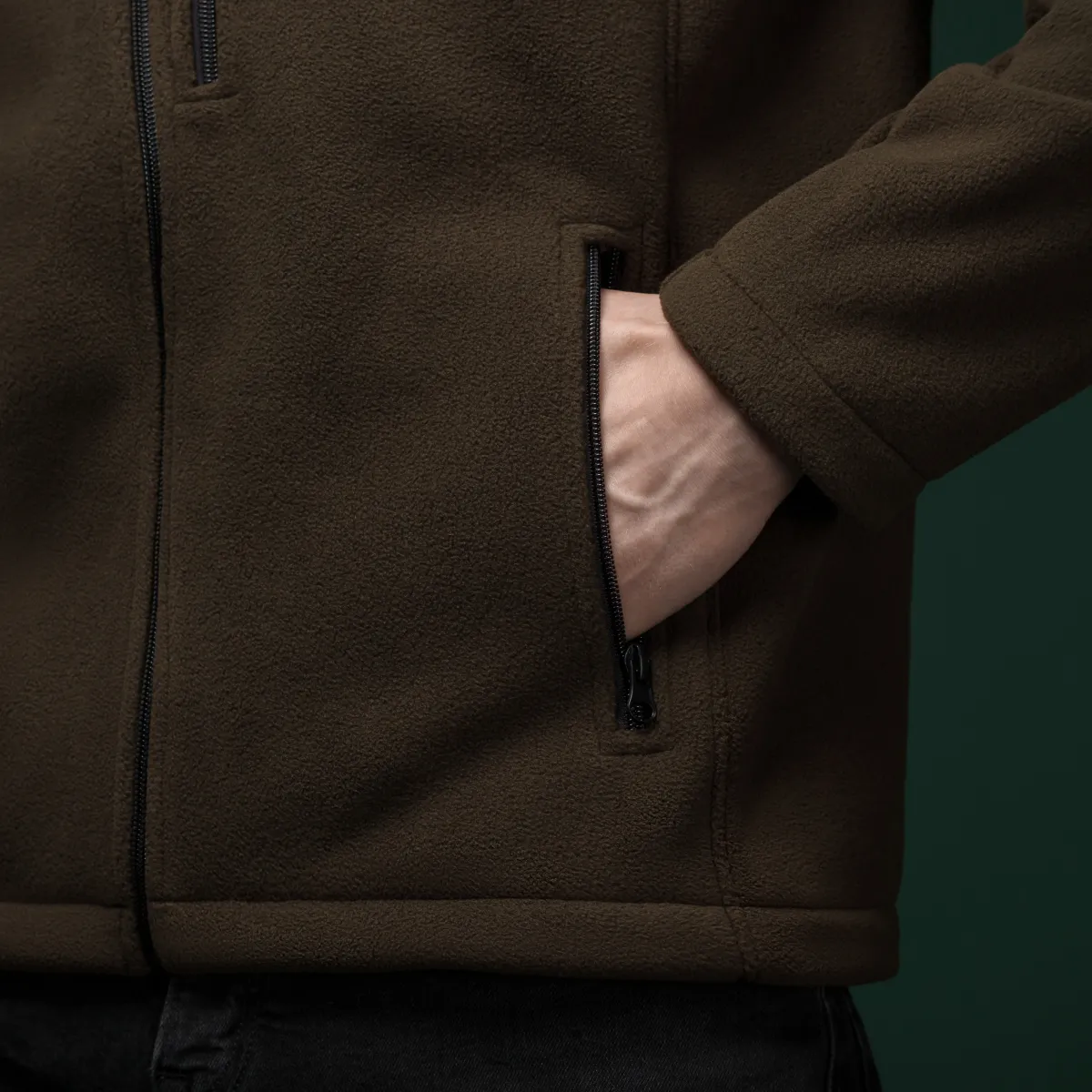 Флісова кофта Ukrarmor Patrol Pullover Fleece Ranger green. Polyester, windproof 4