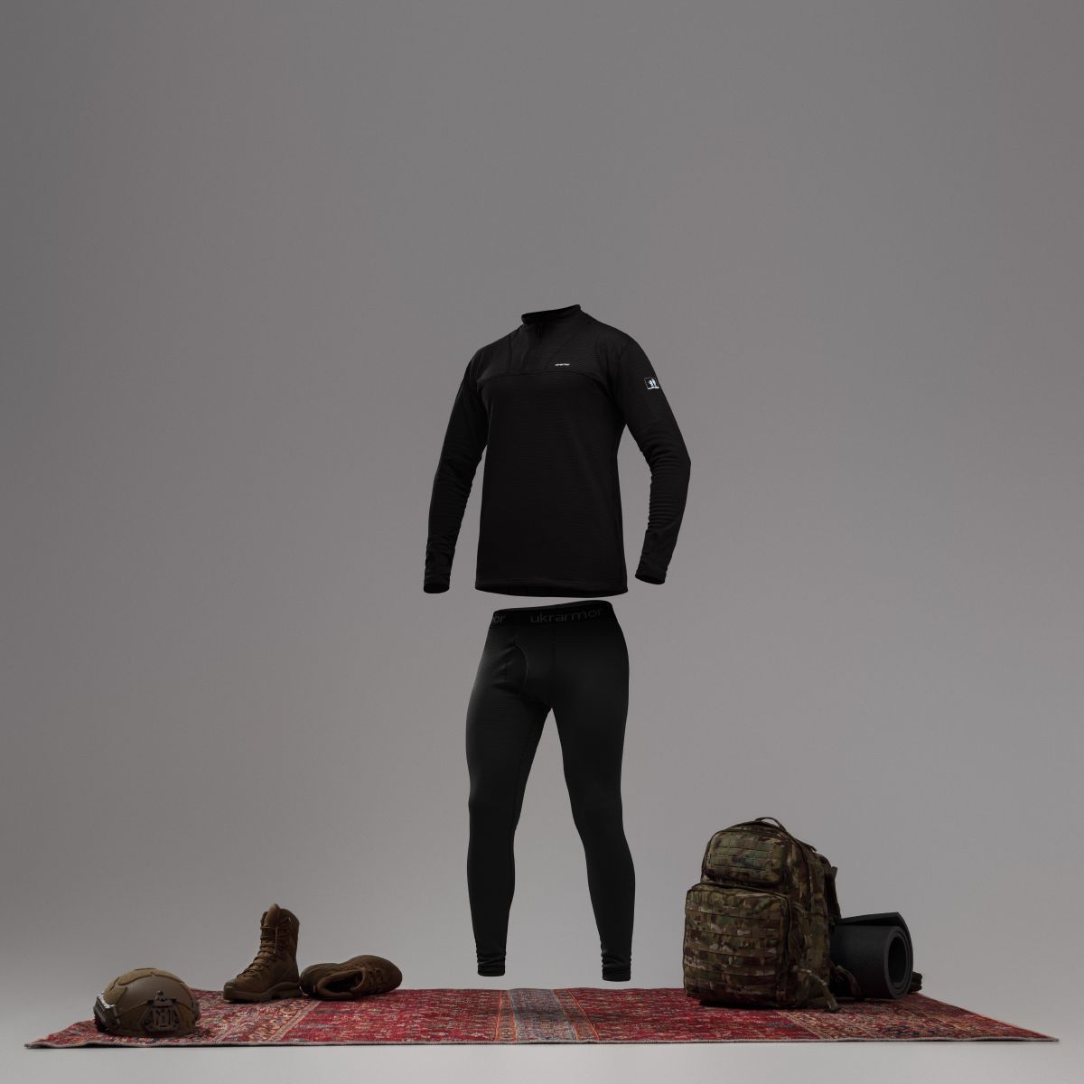 Термосорочка 2-го рівня TOUNDRA II (Cold Weather Thermal System). Чорний 9 Термосорочка 2-го рівня TOUNDRA II (Cold Weather Thermal System). Чорний 9