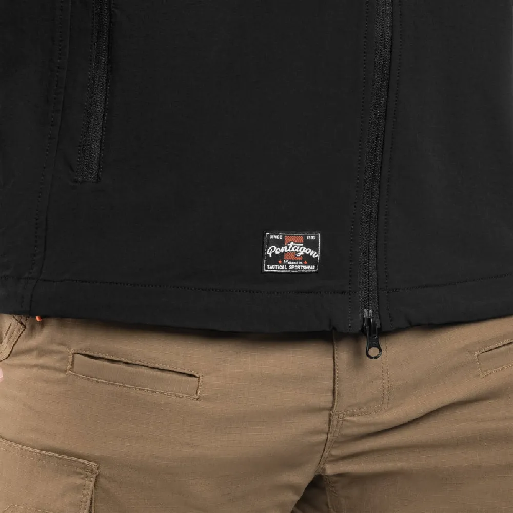 Куртка Pentagon Elite Soft Shell. Чорний 6