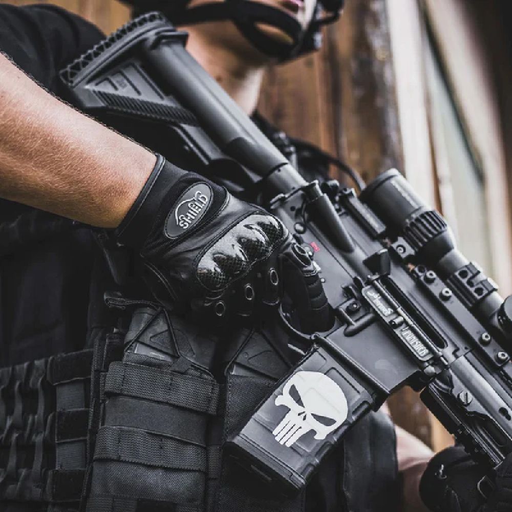 Рукавички тактичні Shield Germany® Tactical Carbon Glove. Чорні. Розмір XXL 6