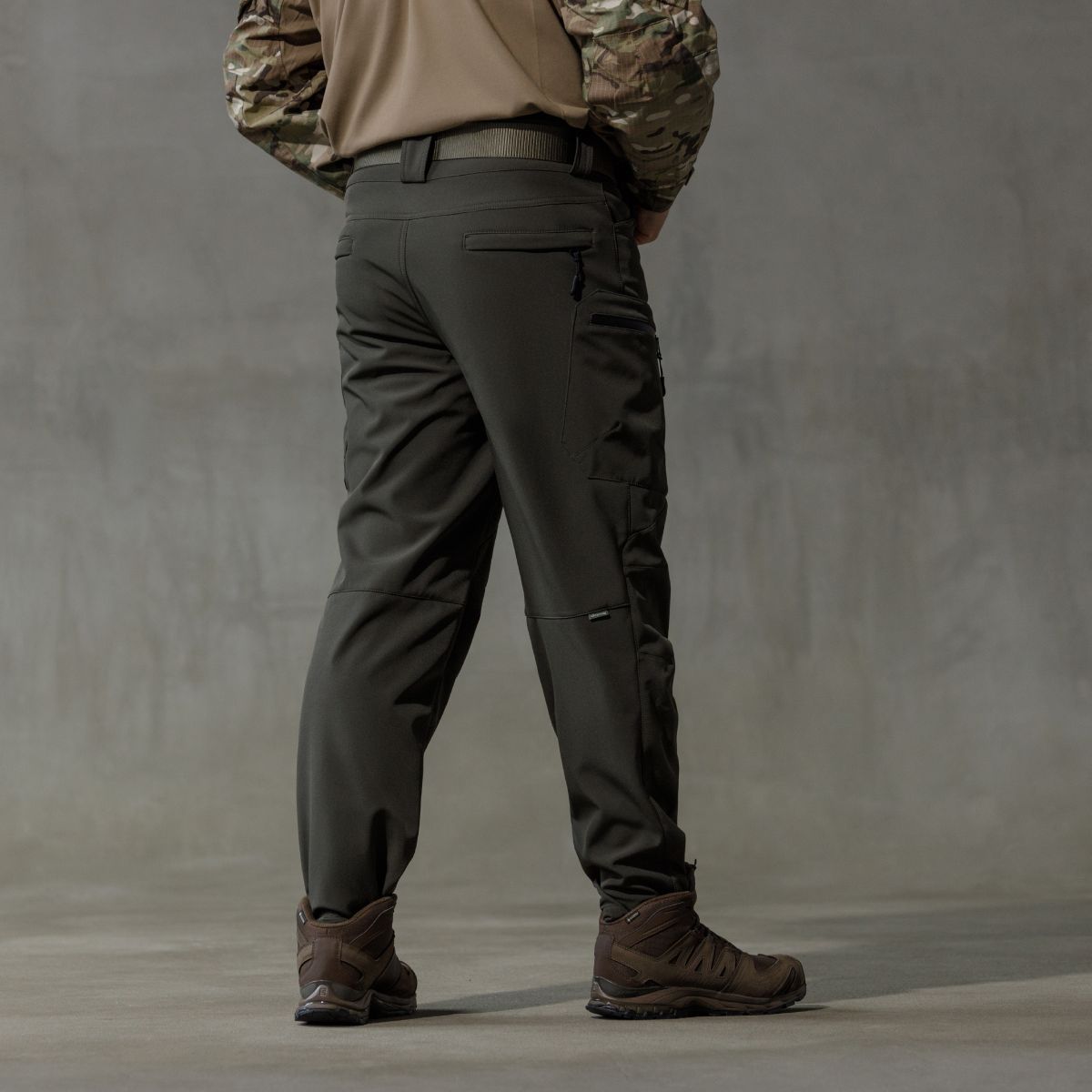 Softshell штани Hawk Pants. Захист від вітру та вологи. Олива 6