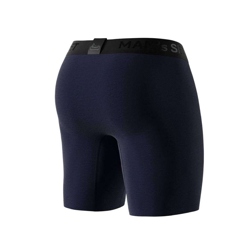 Трусы мужские анатомические Men's Set Anatomic Long 2.0 Black Series. Темно-синий 2