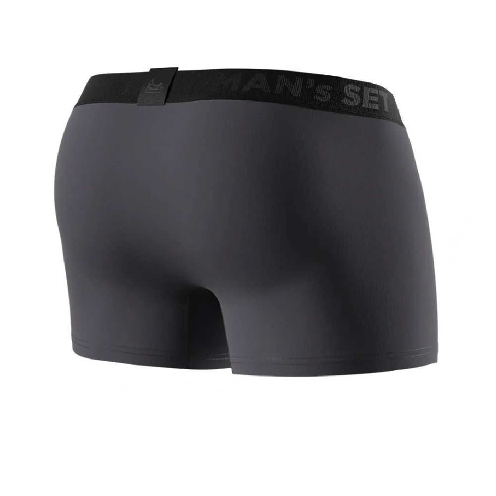 Труси чоловічі анатомічні Men's Set Intimate 2.1 Black Series. Графіт 2