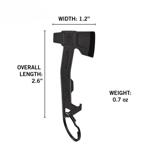 Мультитул брелок Gerber Hatchet. Черный 3