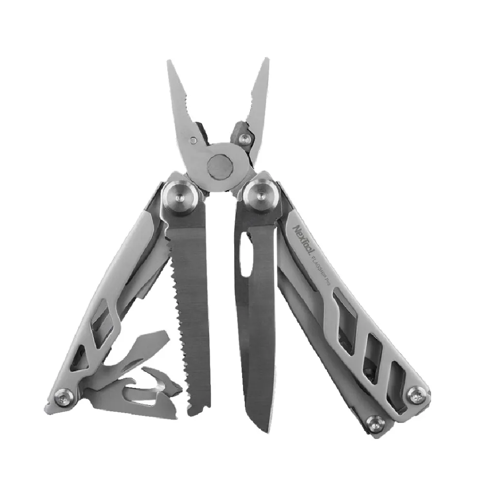 Мультитул NexTool FlagShip Pro KT5020. 16 функцій. Сірий
