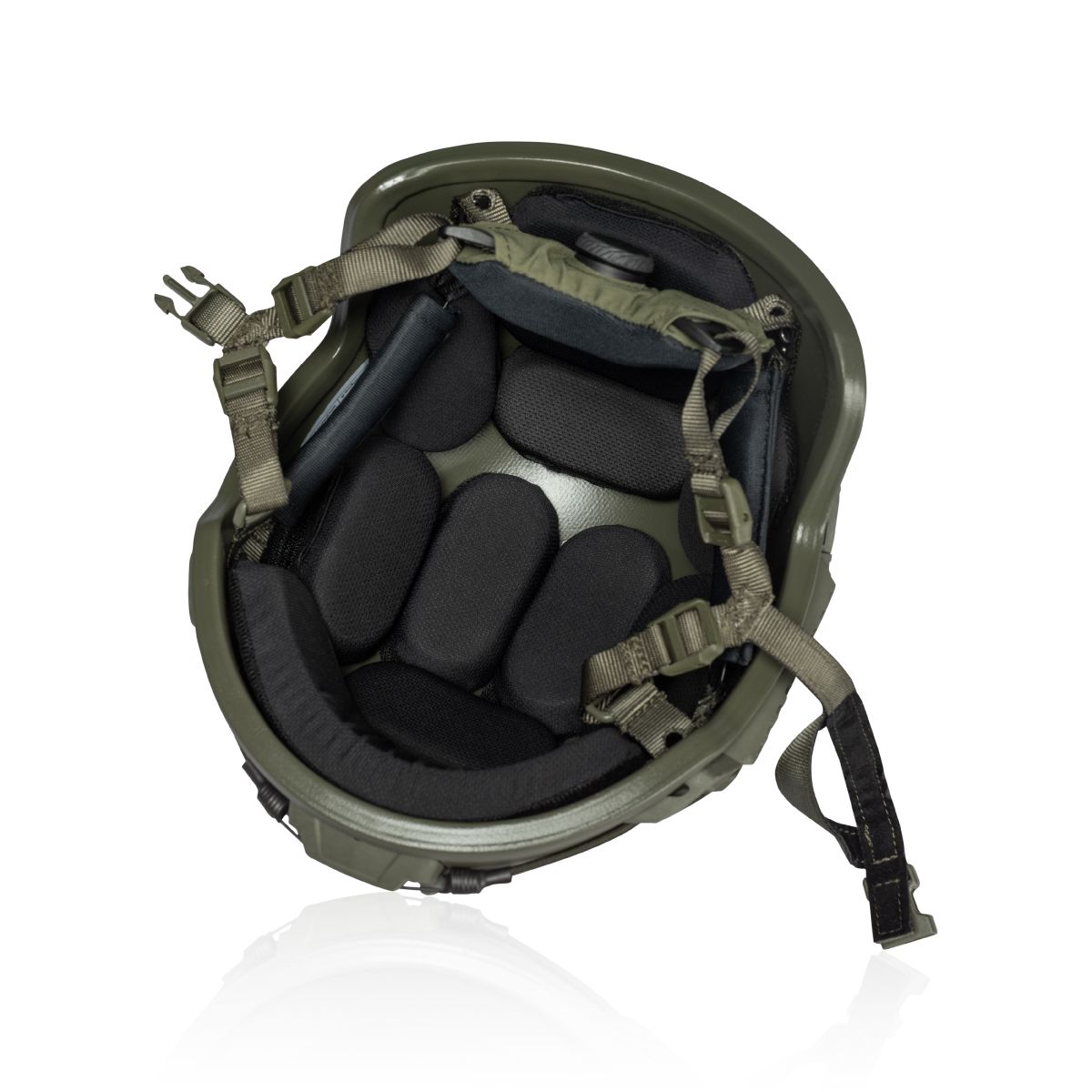 Кевларовий шолом ARCH Helmet L (ECH) з вирізом під активні навушники. Олива 2
