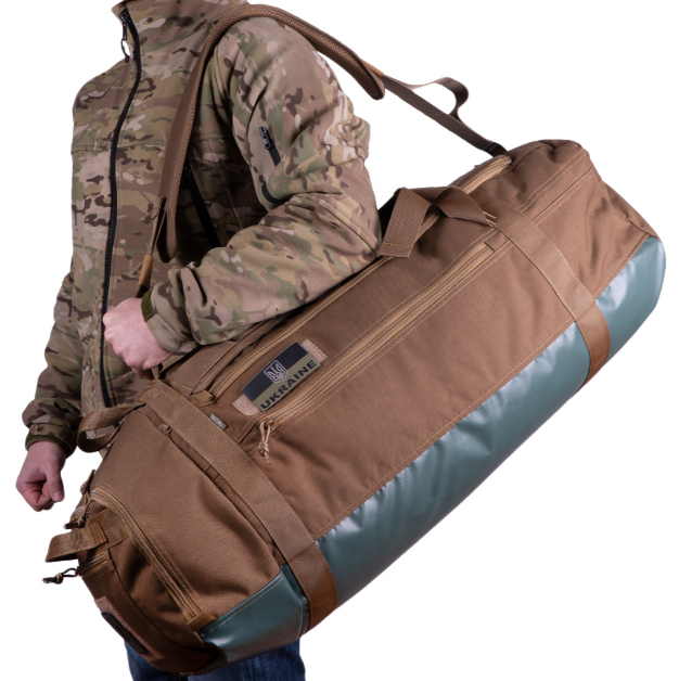 Сумка-баул Cargo Bag UTactic, 60 л. Cordura 1000D. Койот 2