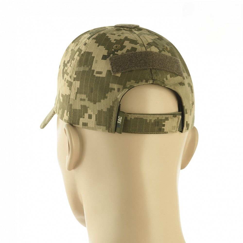 Кепка (бейсболка) тактична M-Tac ріп-стоп. Піксель (мм-14) 3