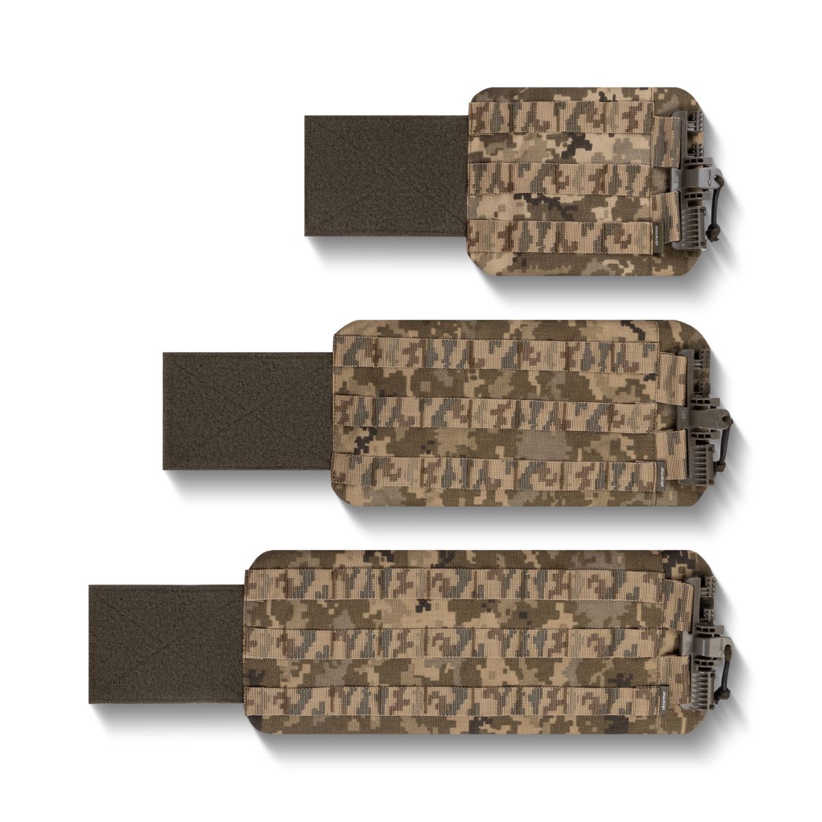 Бокові камербанди М з балістичними пакетами 20х15 см 2-го класу захисту. Піксель(мм-14) 10