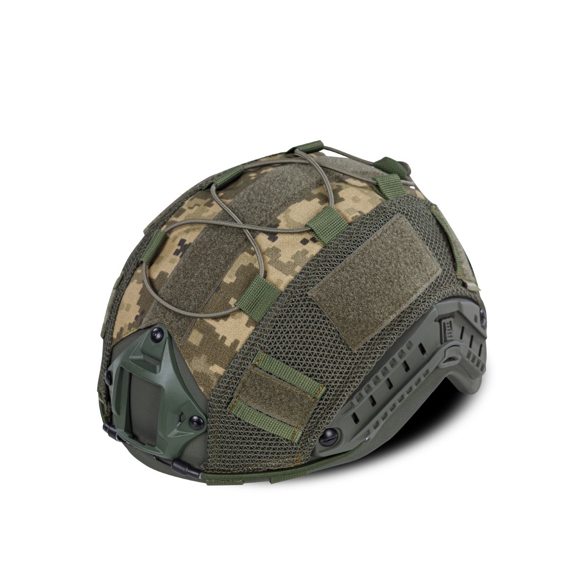 Комплект: шлем Fast IIIA НВМПЕ+активные наушники M31H+кавер. Олива-пиксель 8