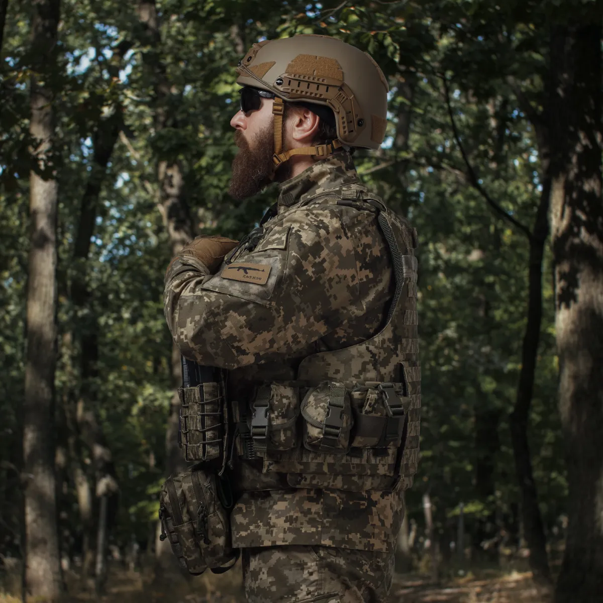 Комплект спорядження Vest Full (based on IBV) L/XL 2-го класу захисту. Піксель(мм-14) 9