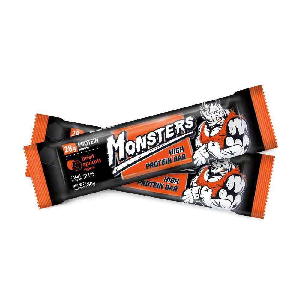 Батончик протеїновий Vale Monsters High Protein Bar зі смаком кураги, 80 г