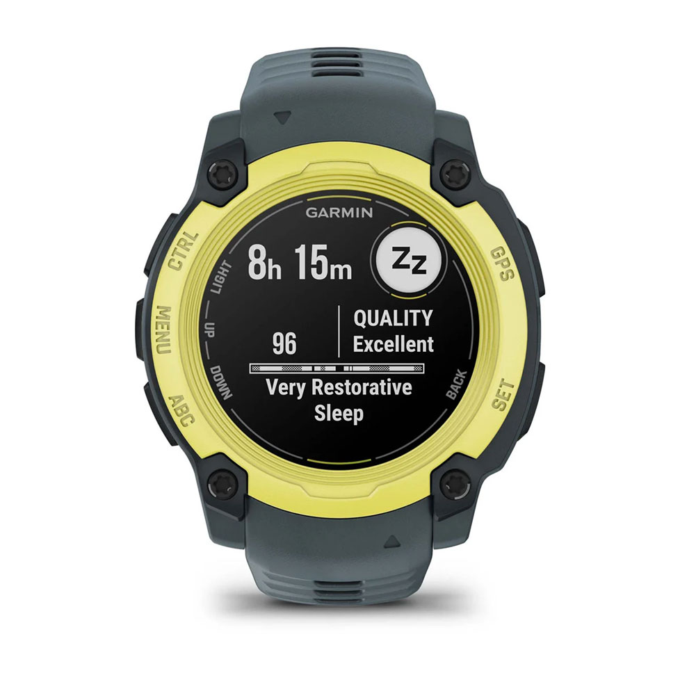 Смарт-годинник Garmin Instinct E, 40 mm. Жовто-Сірий 9