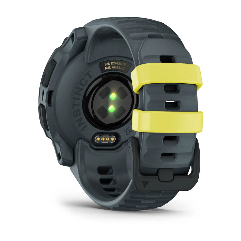 Смарт-годинник Garmin Instinct E, 40 mm. Жовто-Сірий 2