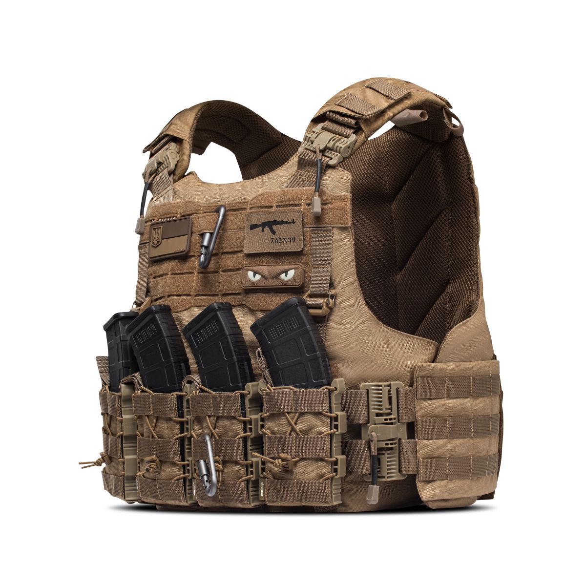Комплект снаряжения Vest Full (based on IBV) S\M без баллистической защиты. Койот 3