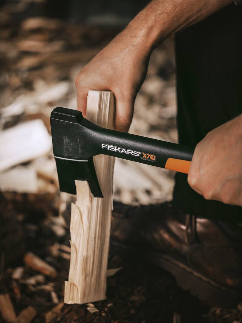 Сокира універсальна Fiskars X7. Помаранчевий 2