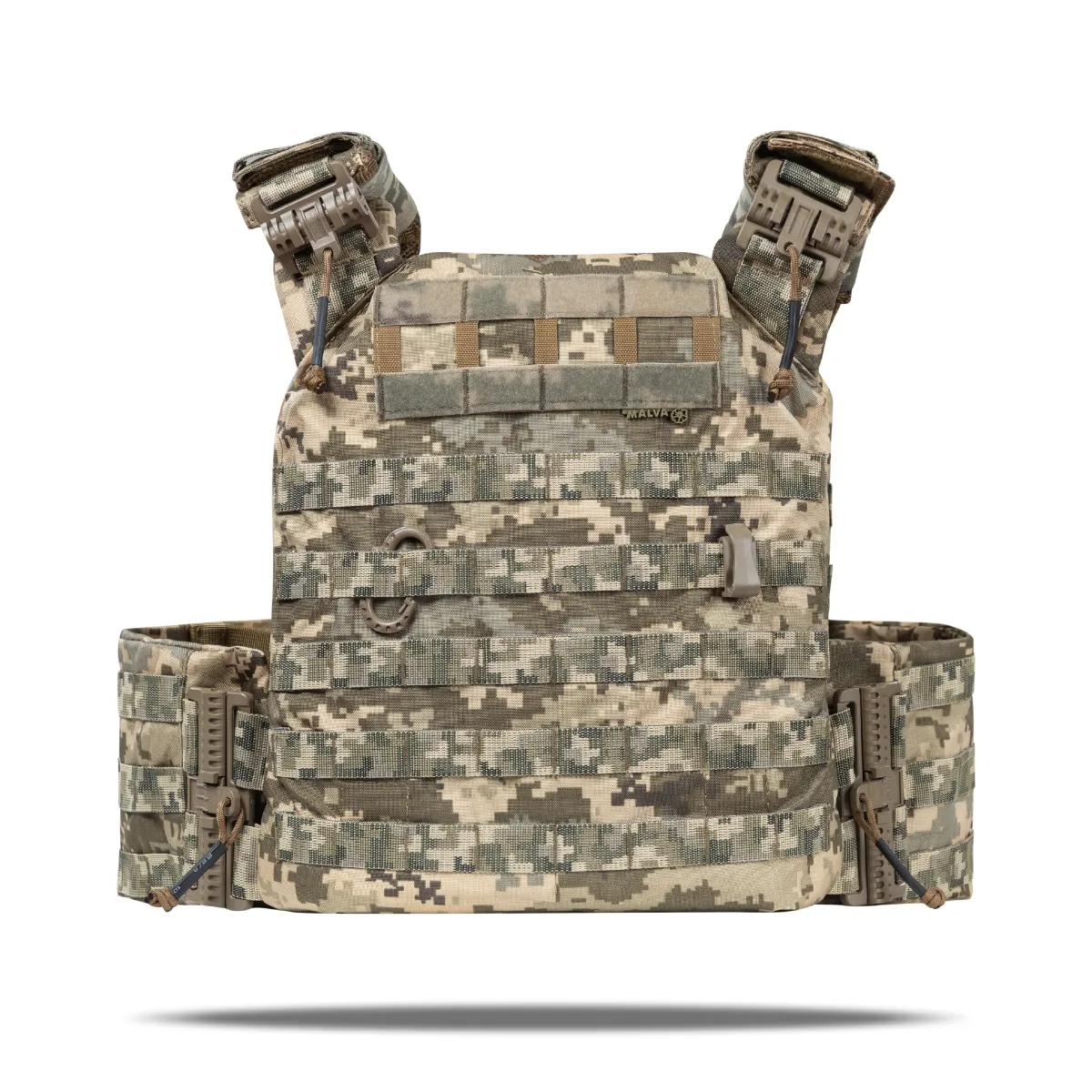 Плитоноска Malva L/XL під бронеплити 27.2х36 см. Піксель (мм-14) 5