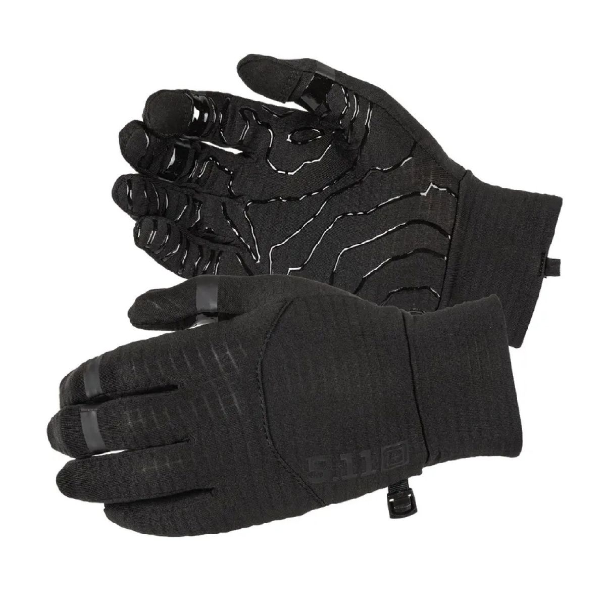 Тактичні рукавиці 5.11 Tactical® Stratos Stretch Fleece Gloves, чорні