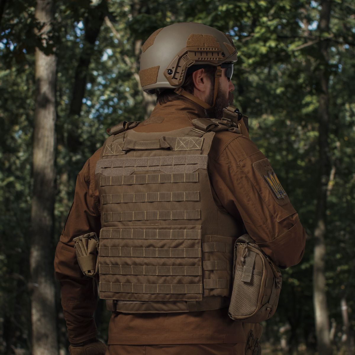 Комплект снаряжения Vest Full (based on IBV) S\M без баллистической защиты. Койот 11