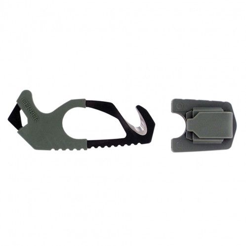 Ніж-стропоріз Gerber Strap Cutter. Нержавіюча сталь. Олива 2