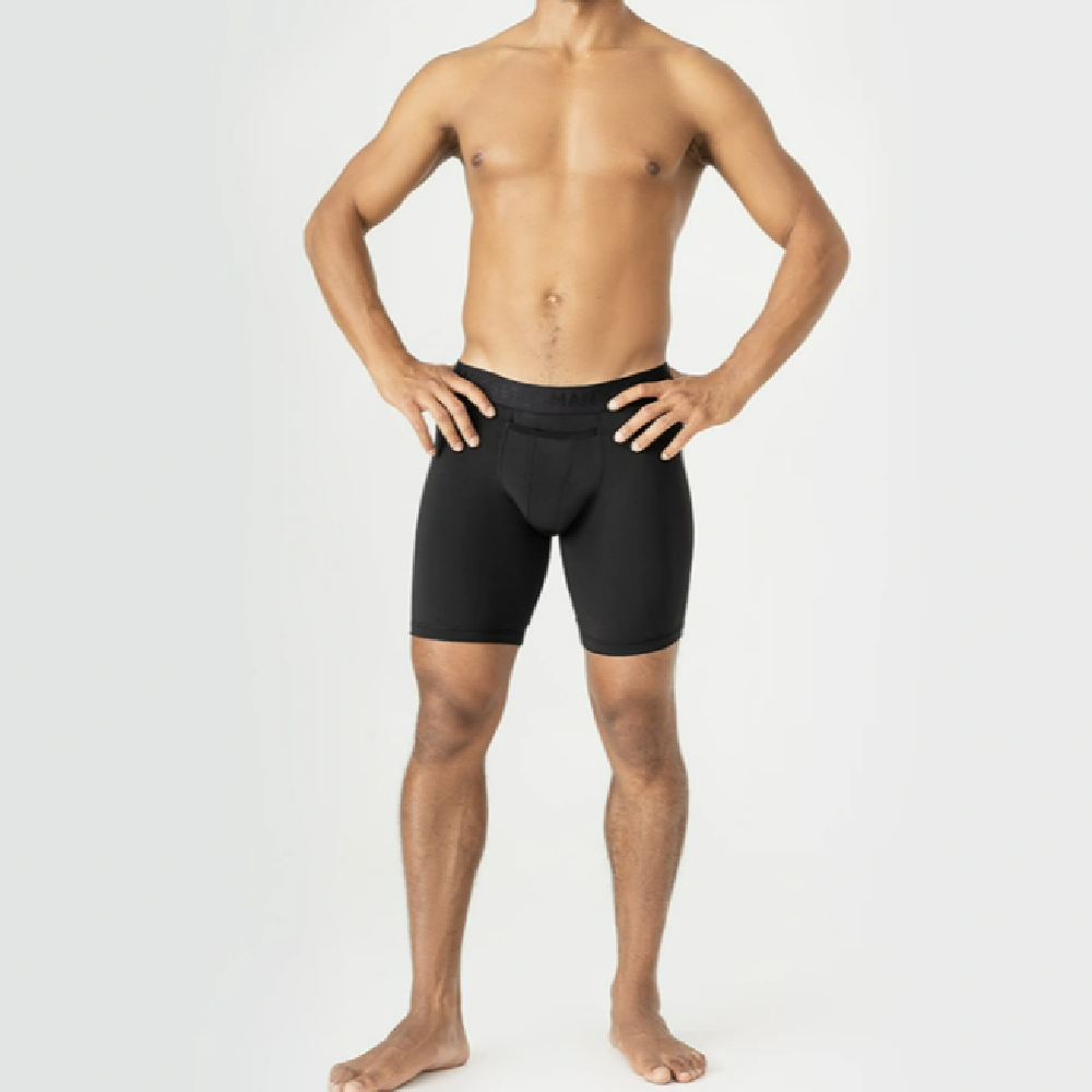 Термошорти чоловічі Men's Set Thermal Shorts Black Series. Чорний 4