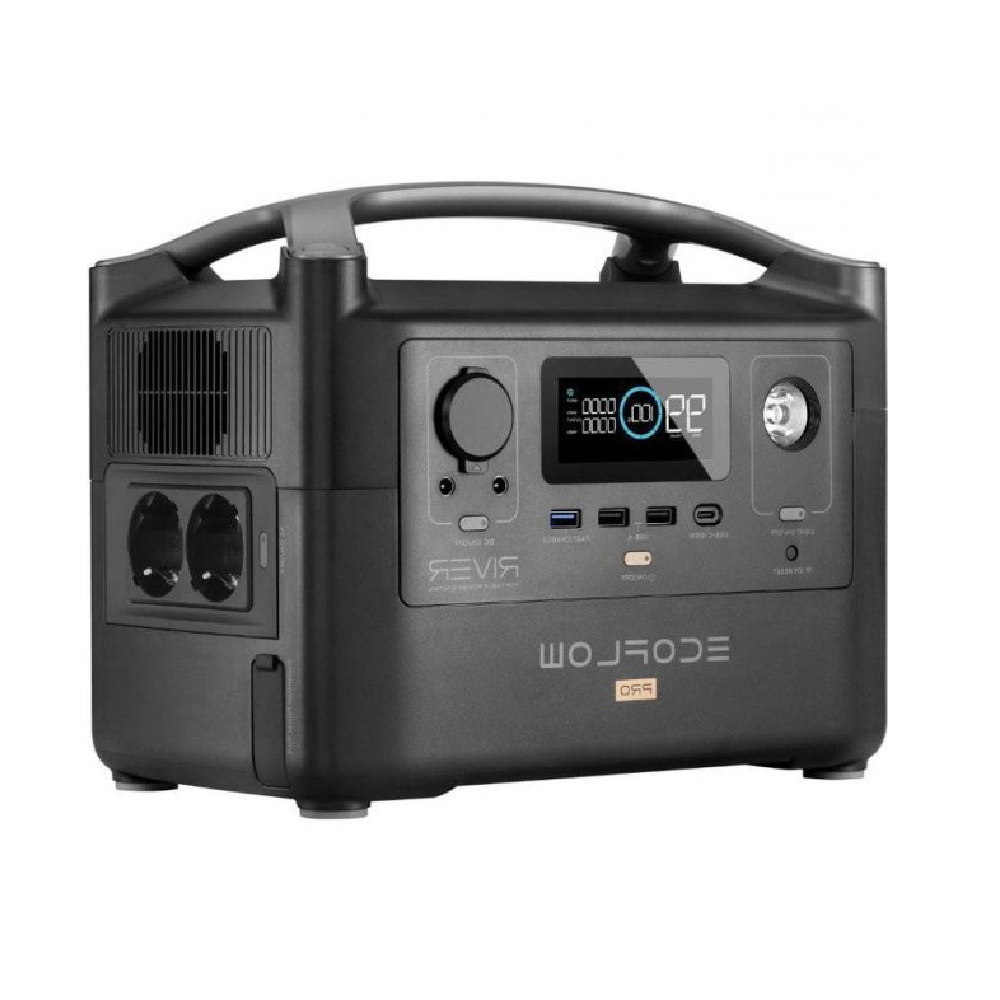 Зарядна станція EcoFlow River Pro 720 Вт-г / 1200 Вт. Чорний 2
