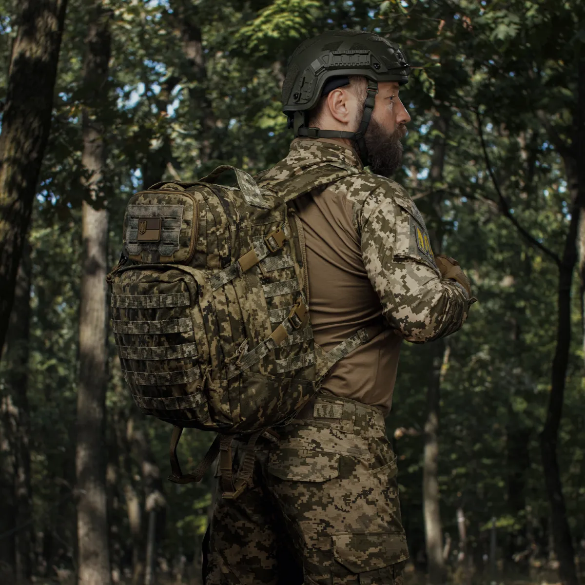 Тактичний рюкзак RANGER на 40 л. Піксель (мм-14). CORDURA 1000 2