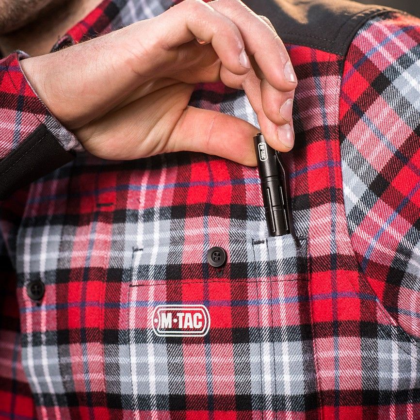 Сорочка M-Tac Redneck Cotton Shirt. Червоний 3