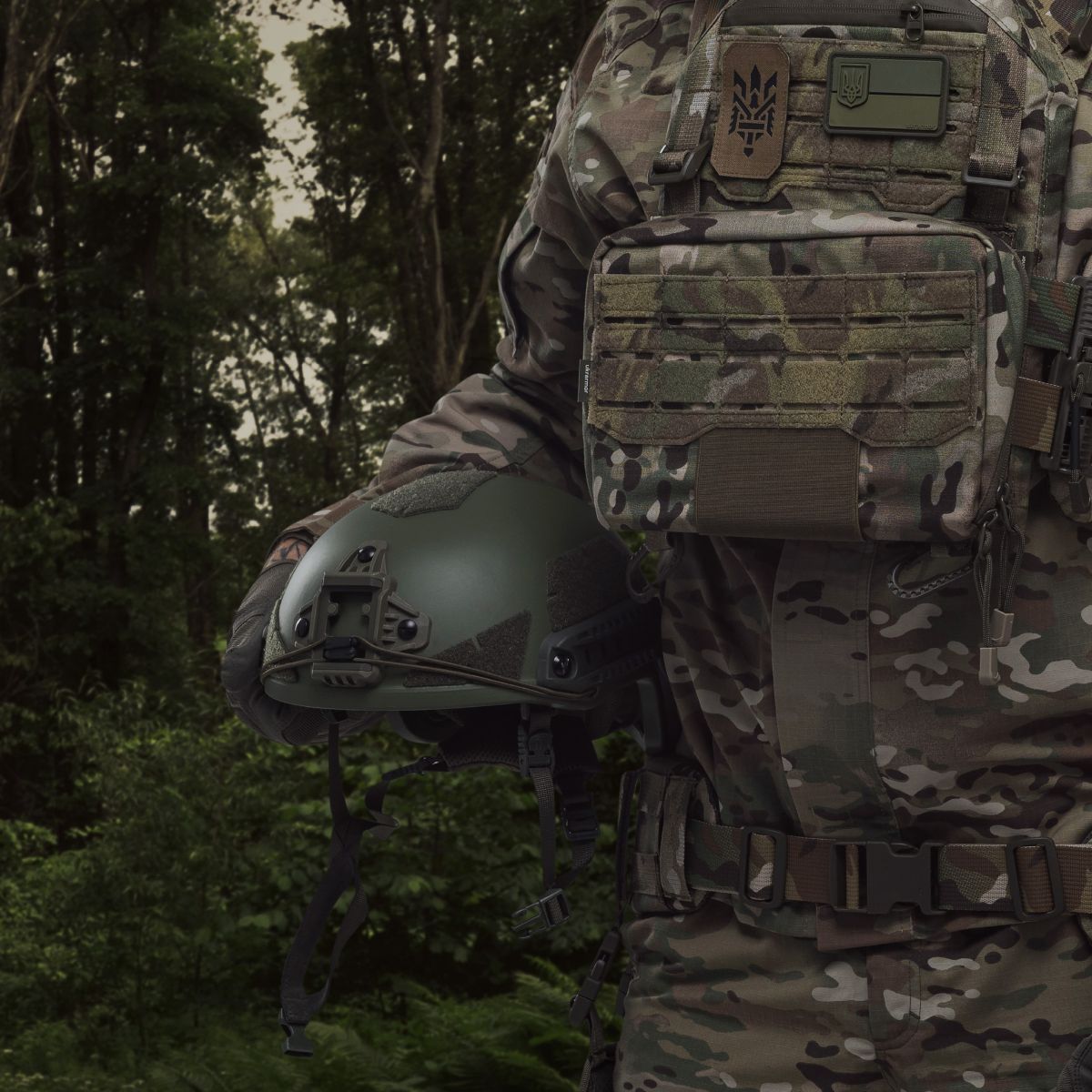 Кевларовый шлем TOR-D-VN (улучшенный). Производитель: Украина. Цвет Олива L 13