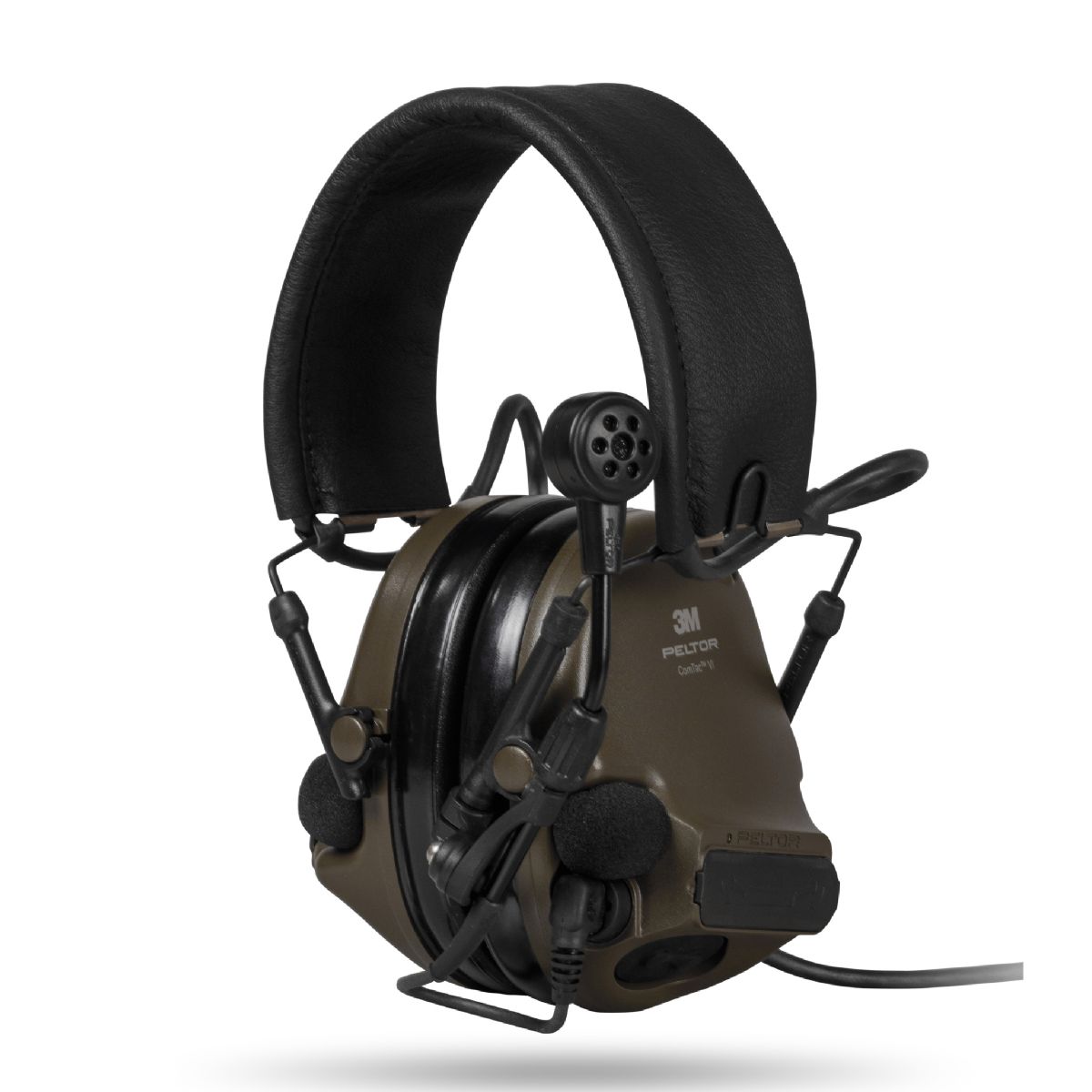 Активні навушники Peltor 3M ComTac VІ NIB Headset з 1 аудіовиходом J11 (NATO)