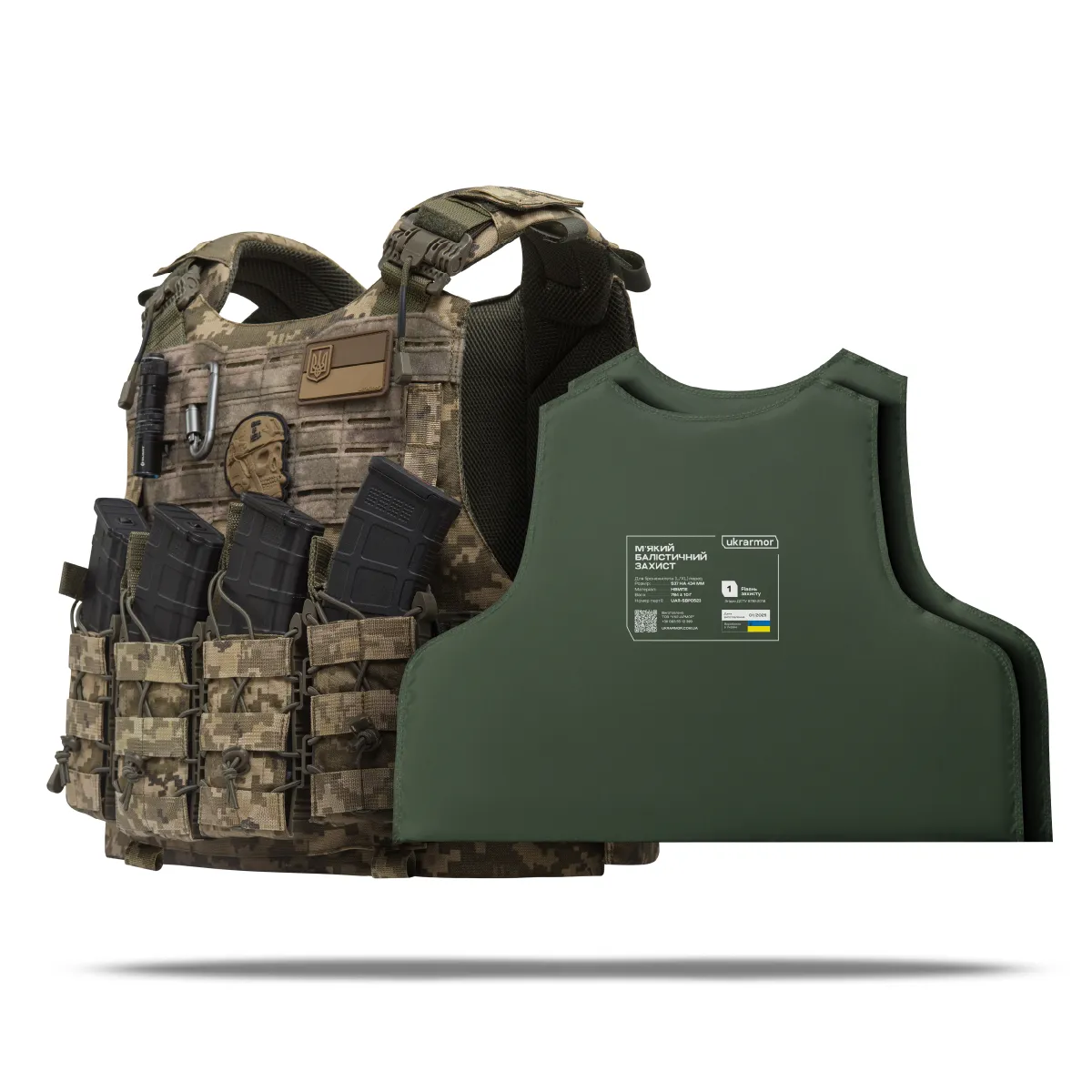 Бойовий бронежилет IBV-1 — ukrarmor