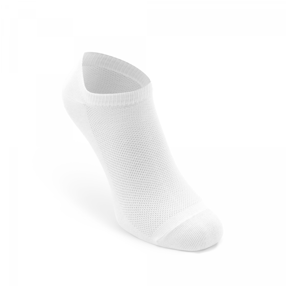 Летние носки сетчатые Leo Sport Leostep Cotton 5 см. Белые