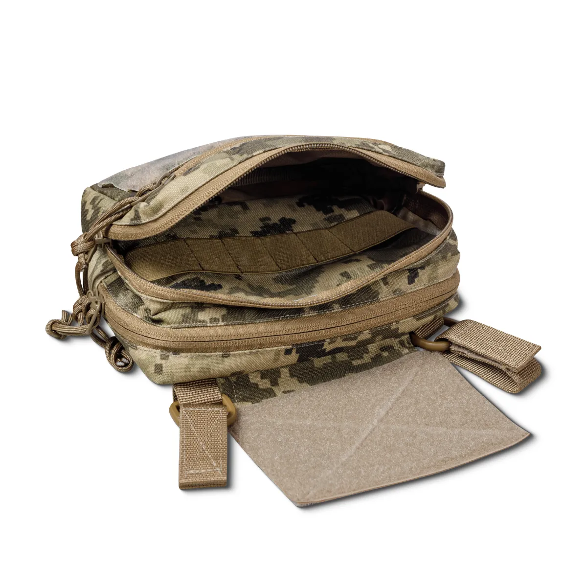 Сумка-напашник PRO 2-го класу захисту. Розмір L (16х22 см). Матеріал Cordura 1000. Піксель (мм-14) 5