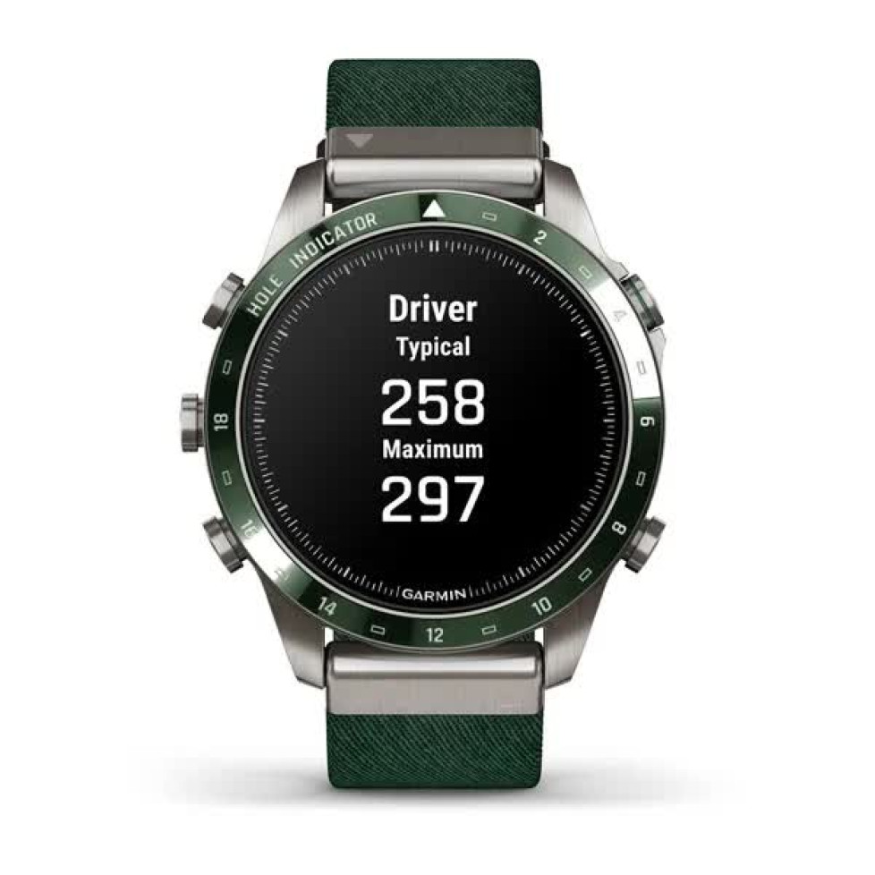 Смарт-годинник Garmin MARQ Golfer (Gen 2). Зелений 7