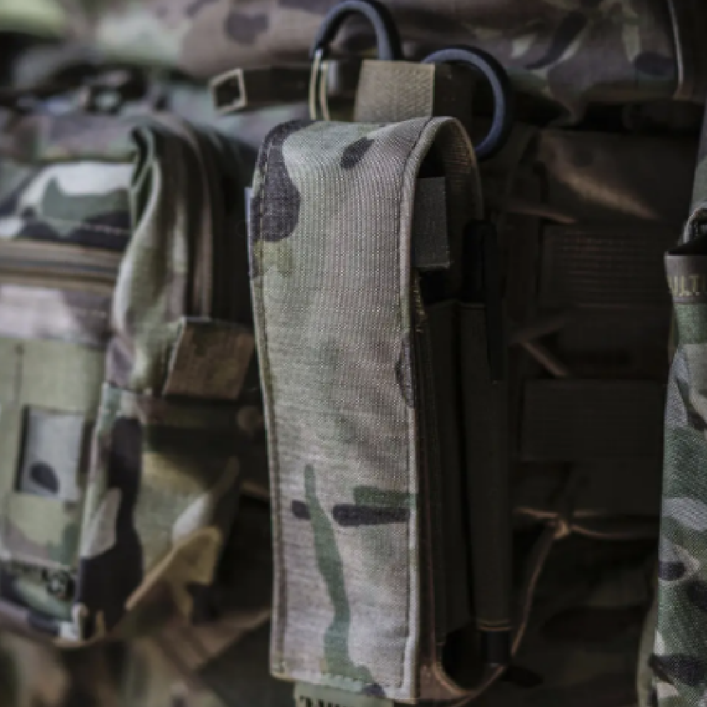 Подсумок под турникет и ножницы Malva. Cordura 1000D. Мультикам 6