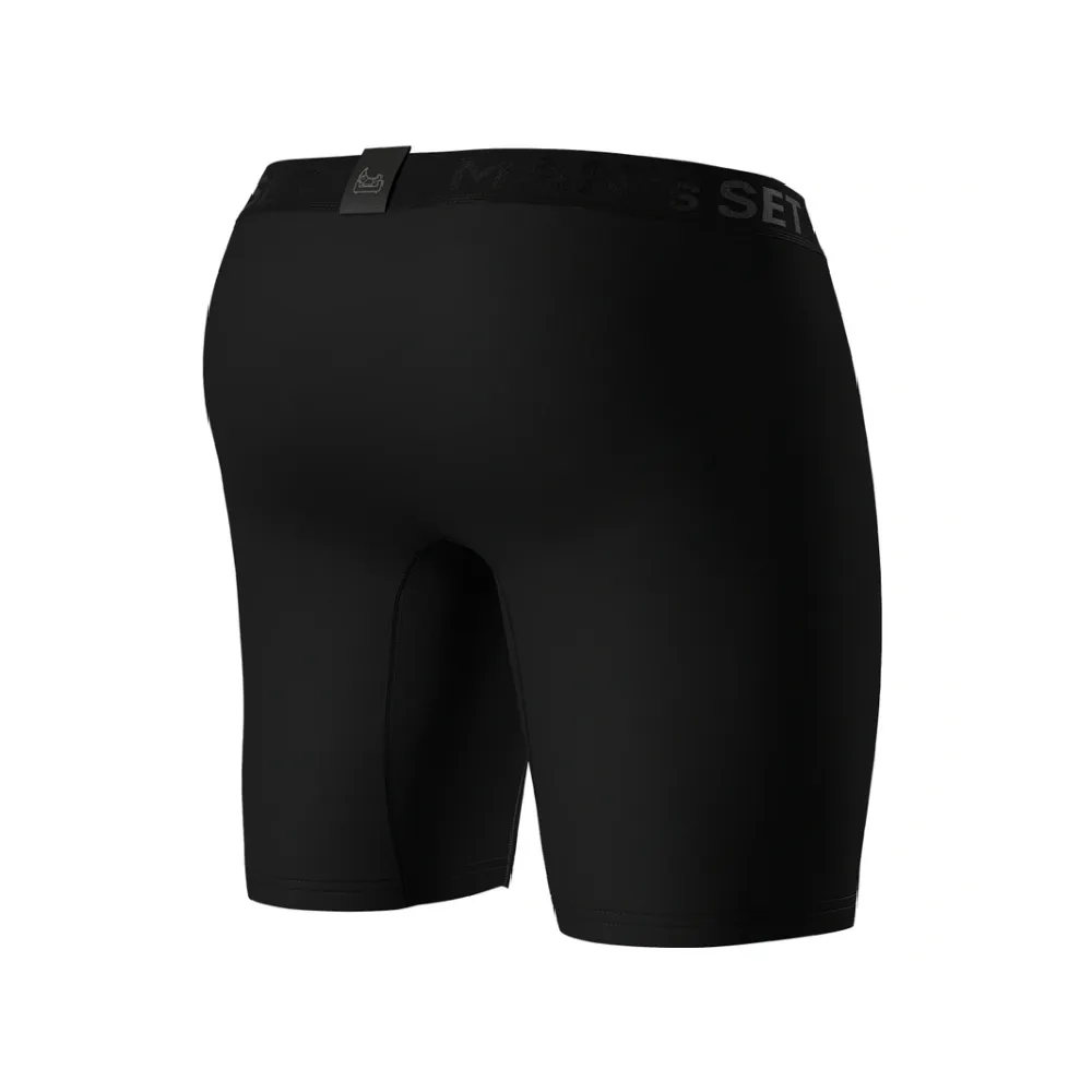 Термошорты мужские Men's Set Thermal Shorts Black Series. Черный 2