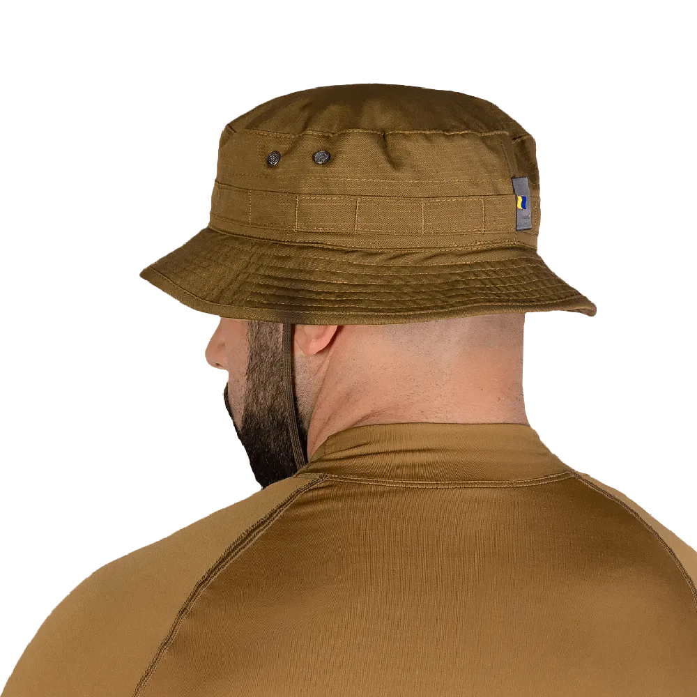 Панама тактична Boonie 2.0 Twill Camotec. Cotton and polyester. Койот 2
