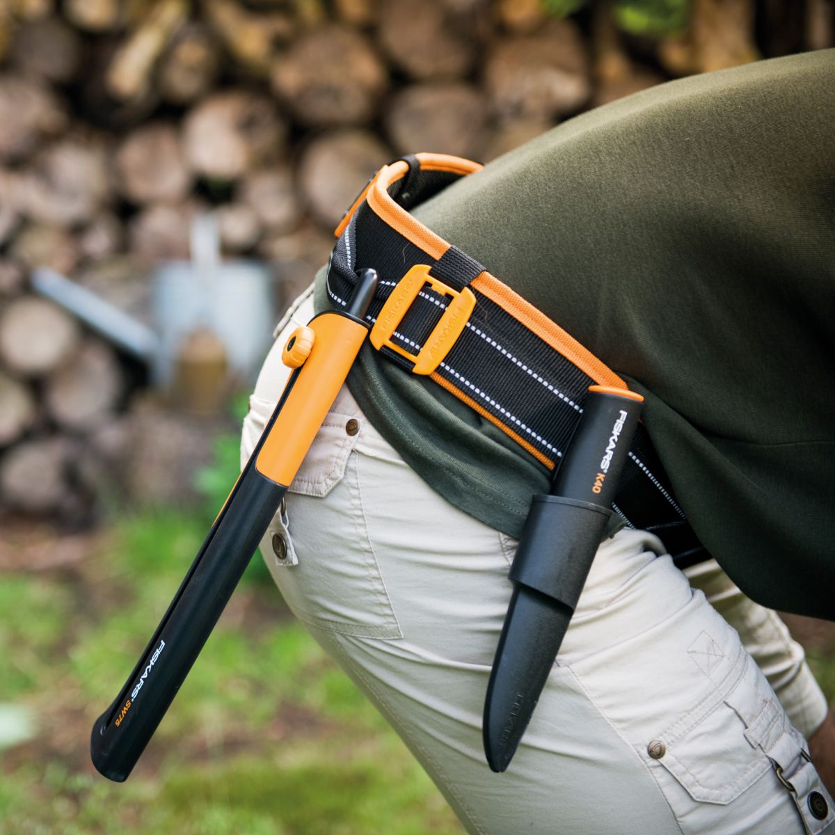 Пила садова Fiskars Xtract SW75. (L). Помаранчева 3