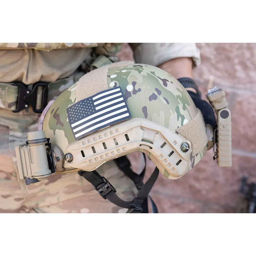 Ліхтар тактичний на шолом Streamlight Sidewinder Compact® II Military, 4 світлодіоди. USA. Coyote 5