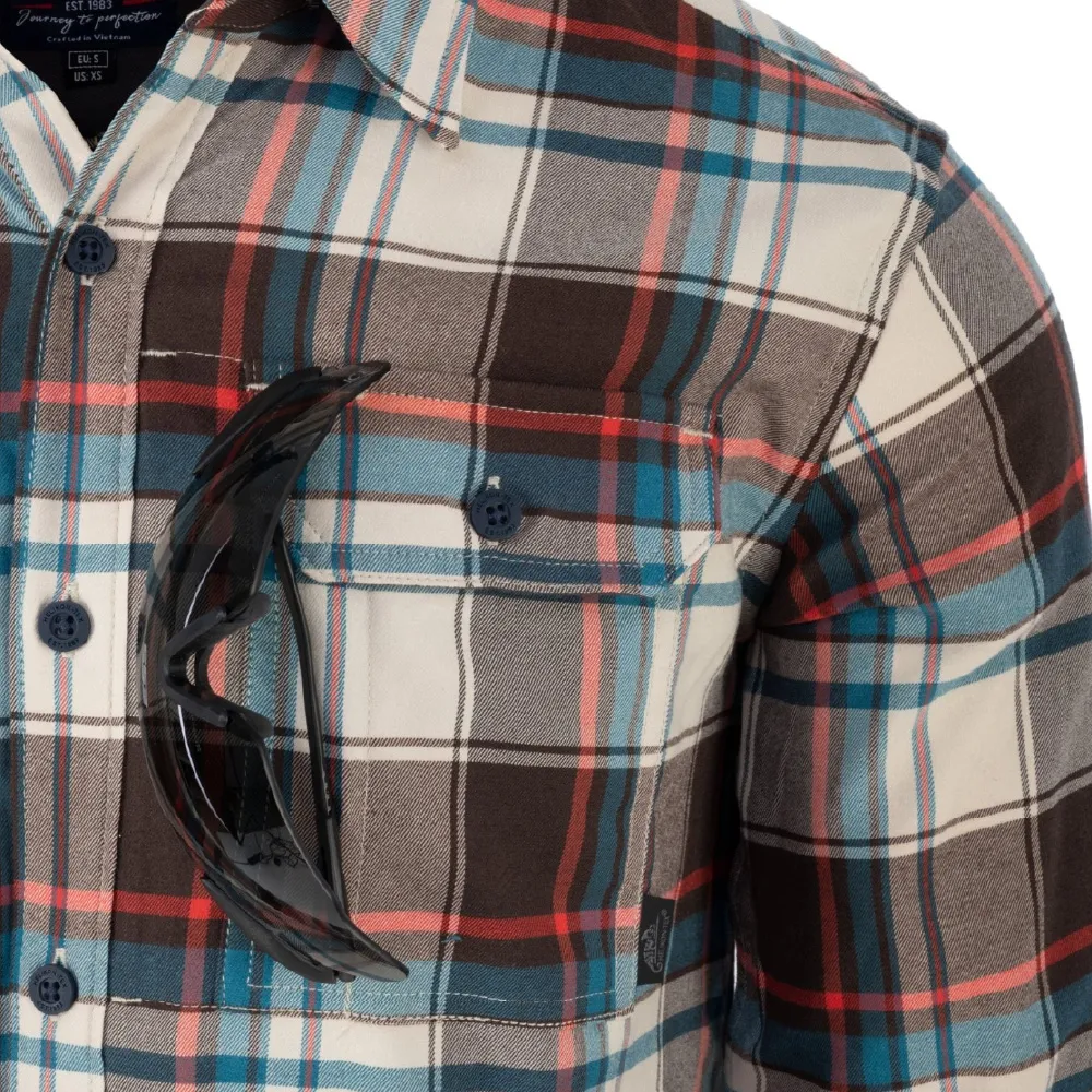 Сорочка Helikon-Tex GreyMan. Coral Crimson Checkered 10