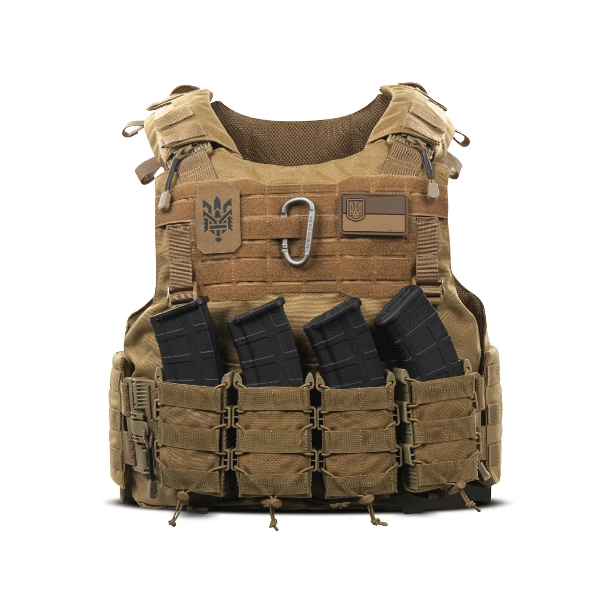 Бойовий бронежилет IBV-2 (Stanag 2920). Вага 3.7 кг. Збільшена площа захисту. Койот. S/M 5