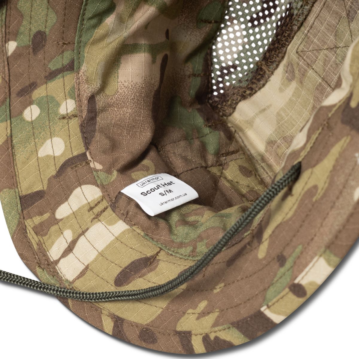 Тактическая шляпа Scout Hat. Rip-Stop CVC. Цвет MultiCam (Мультикам) 4