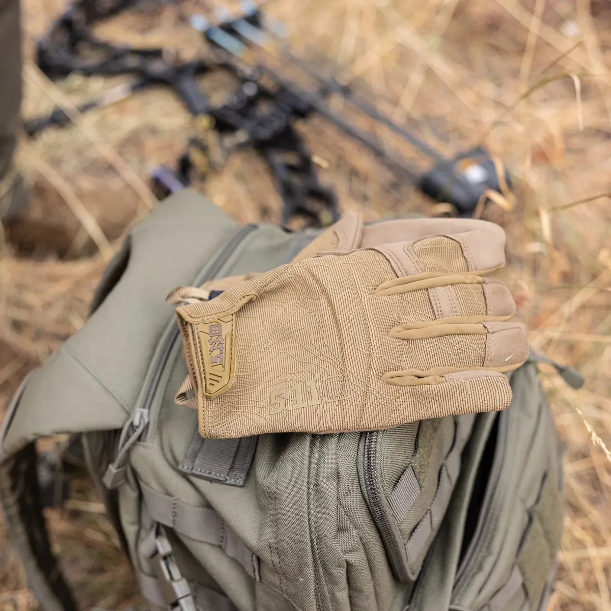 Рукавички тактичні 5.11 Tactical® High Abrasion. Ranger green 9